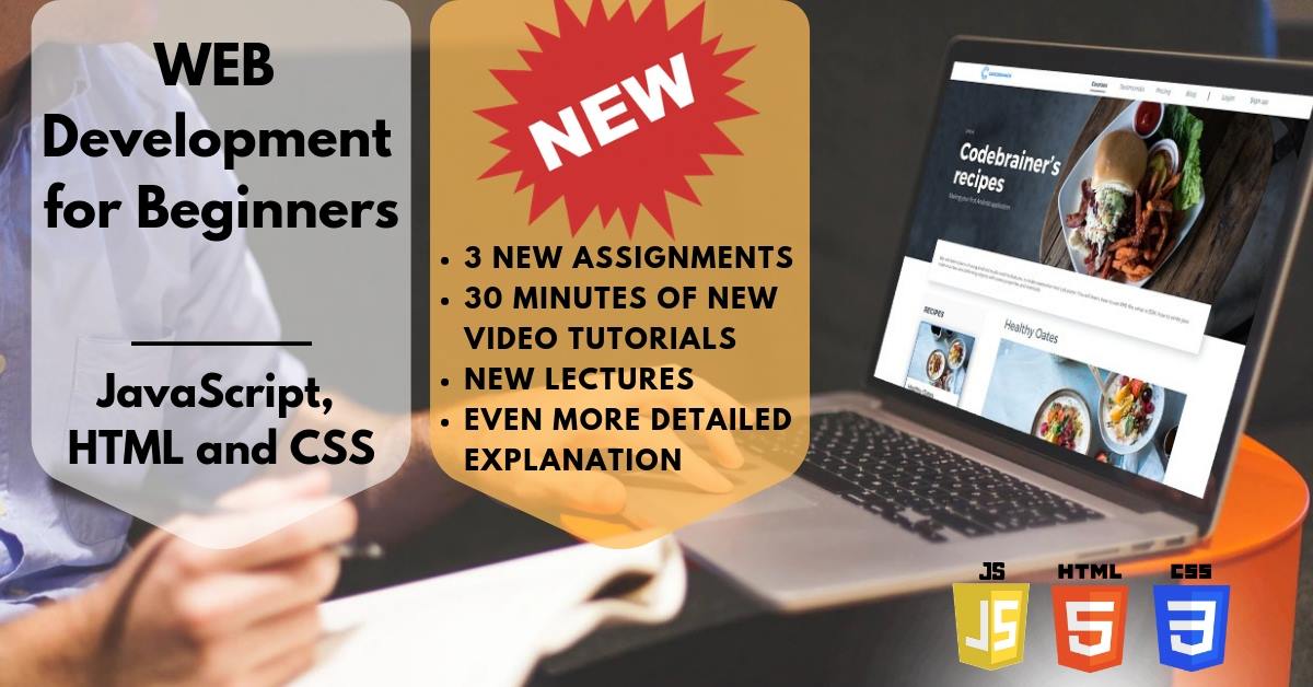 WEB Development for Beginners (JavaScript, HTML and CSS)