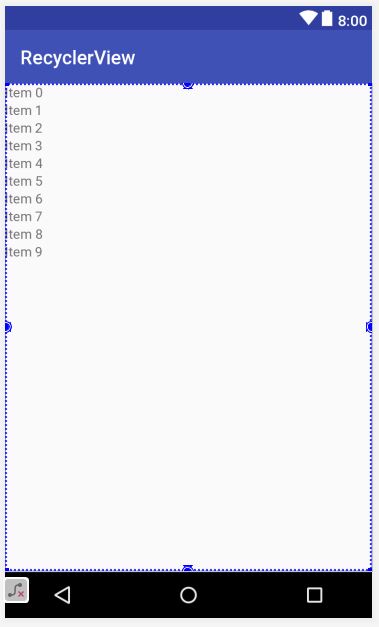 RecyclerView