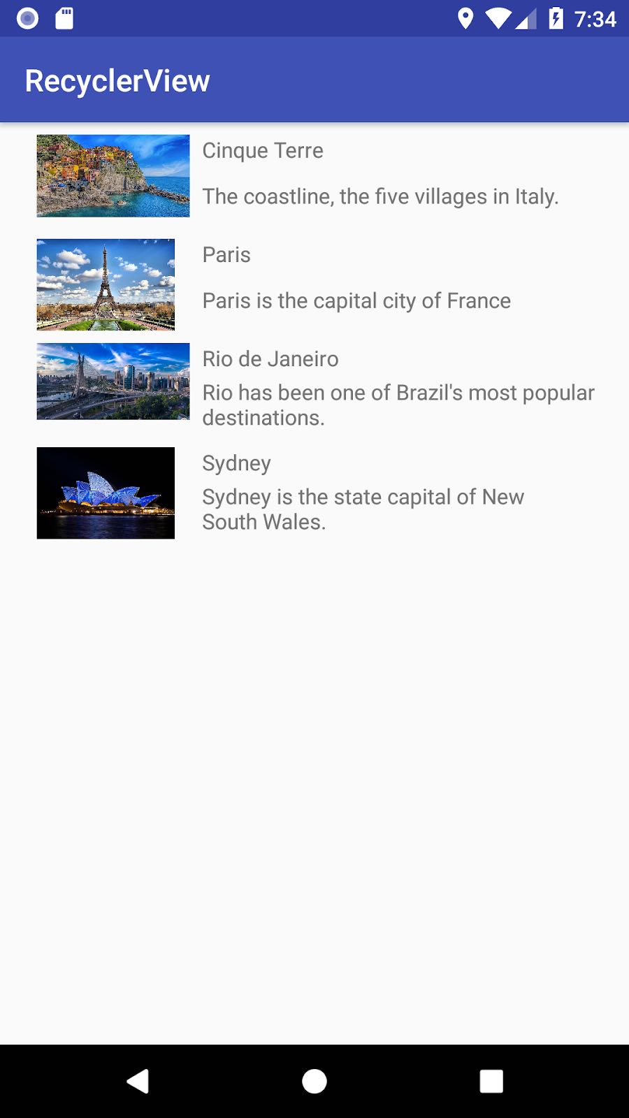 Result with images