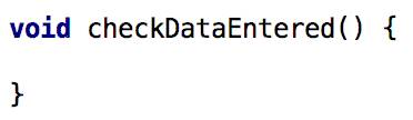 checkDataEntered