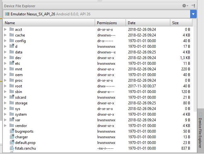 Device File Explorer