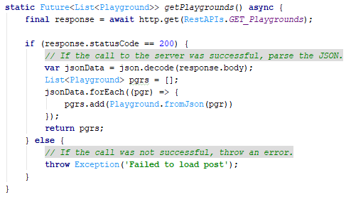 Making REST API using http.get