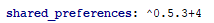 Shared Preferences add plugin