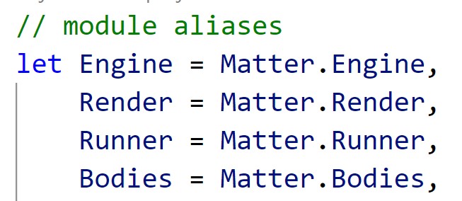 The code base for our matter.js examples