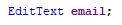 New EditText