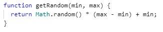 Random number within a range - JavaScript - CodeBrainer