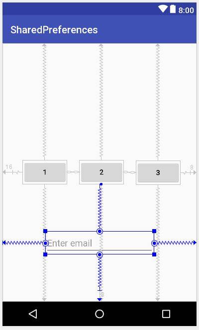 Store email with SharedPreferences in Android